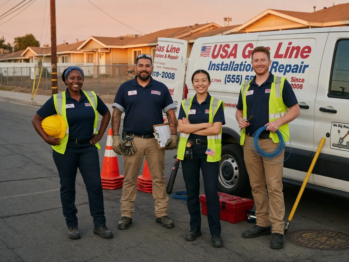Gas Line Installation company in Donalds, SC